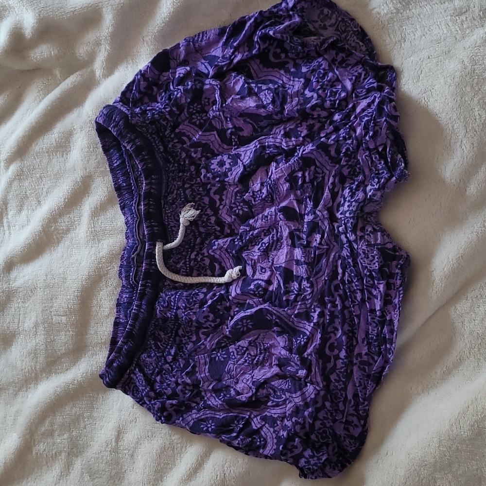 Purple Elephant Comfy shorts!